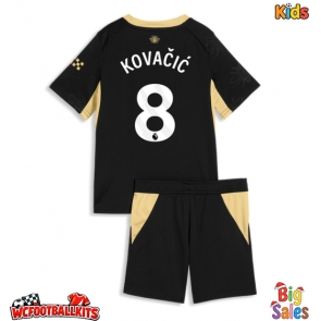 Manchester City Mateo Kovacic #8 Replica Away Stadium Kit for Kids 2026-27 Short Sleeve (+ pants)